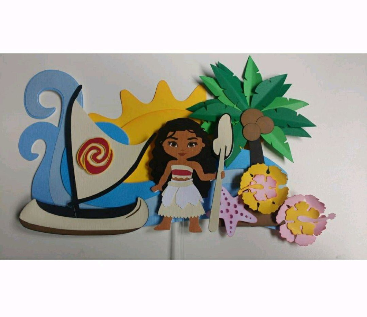 Topo Moana Camadinhas + 4 Arquivos a Sua Escolha