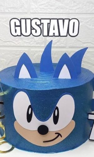 Topo Sonic - Arquivo De Corte Digital