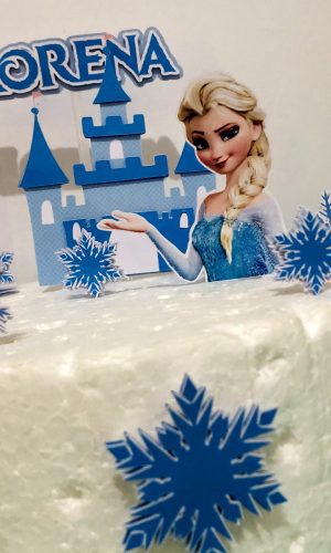 Topper Frozen (arquivo de Corte) 4 Por 10,00
