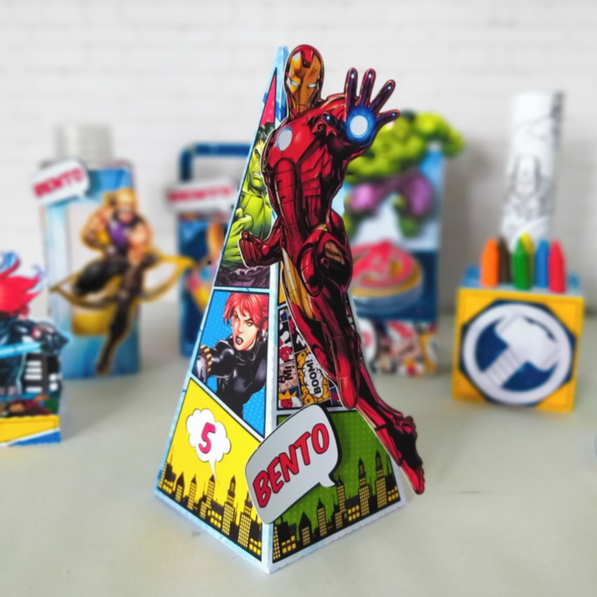 Vingadores - Arquivos de Corte Festa Studio e pdf - 1434 - Imagem 5