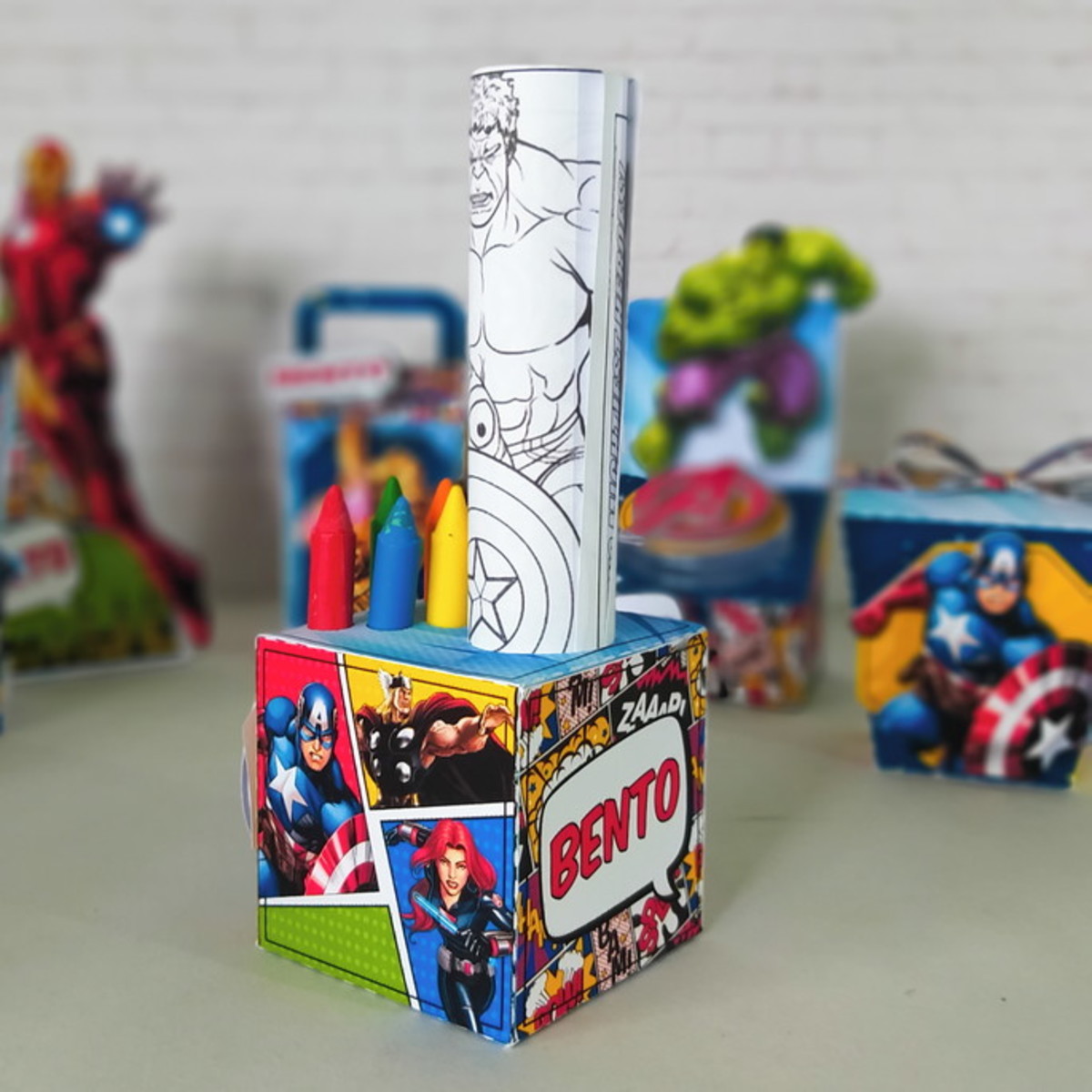 Vingadores - Arquivos de Corte Festa Studio e pdf - 1434 - Imagem 2