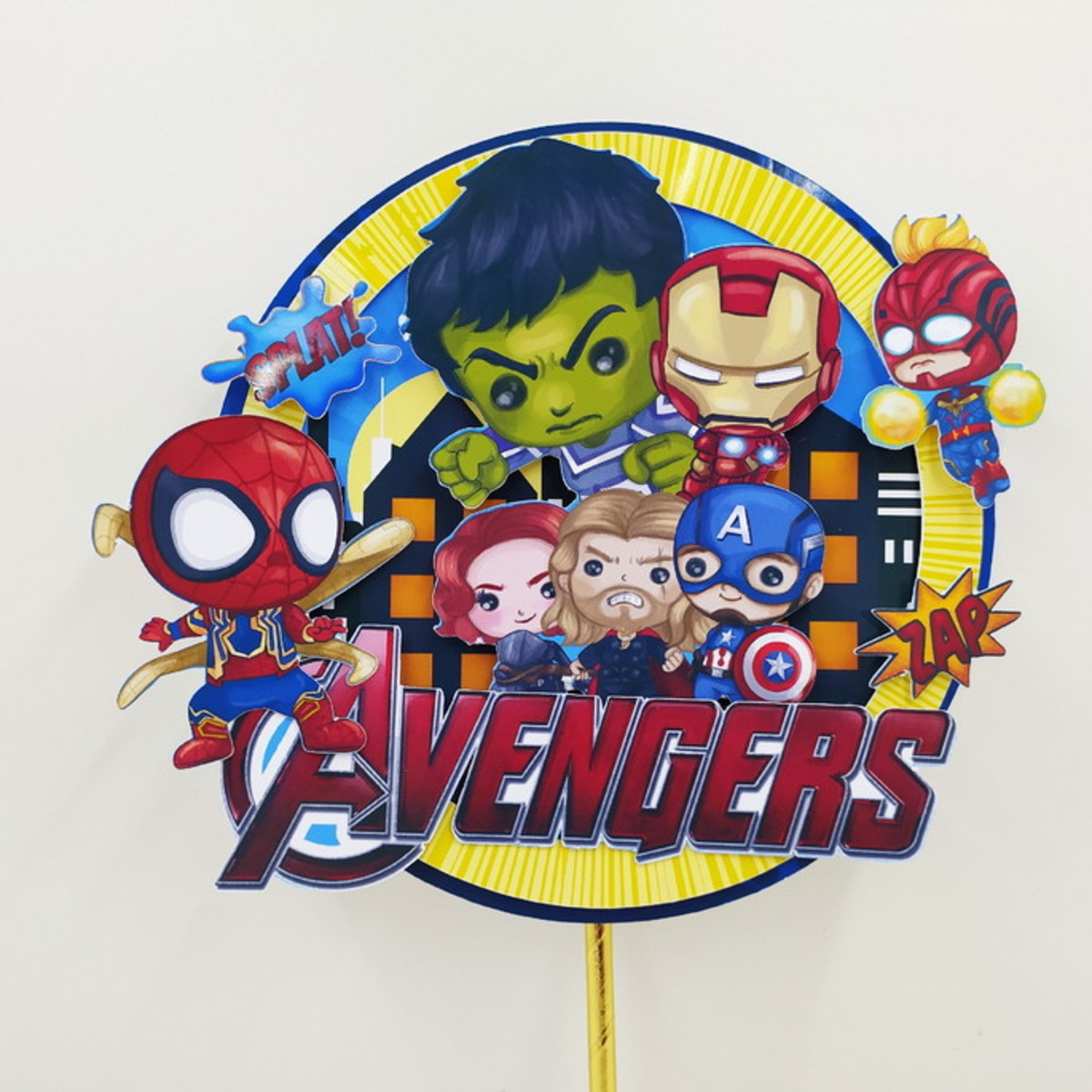 Vingadores - Arquivos de Corte Studio e pdf para Festas 273 - Imagem 2
