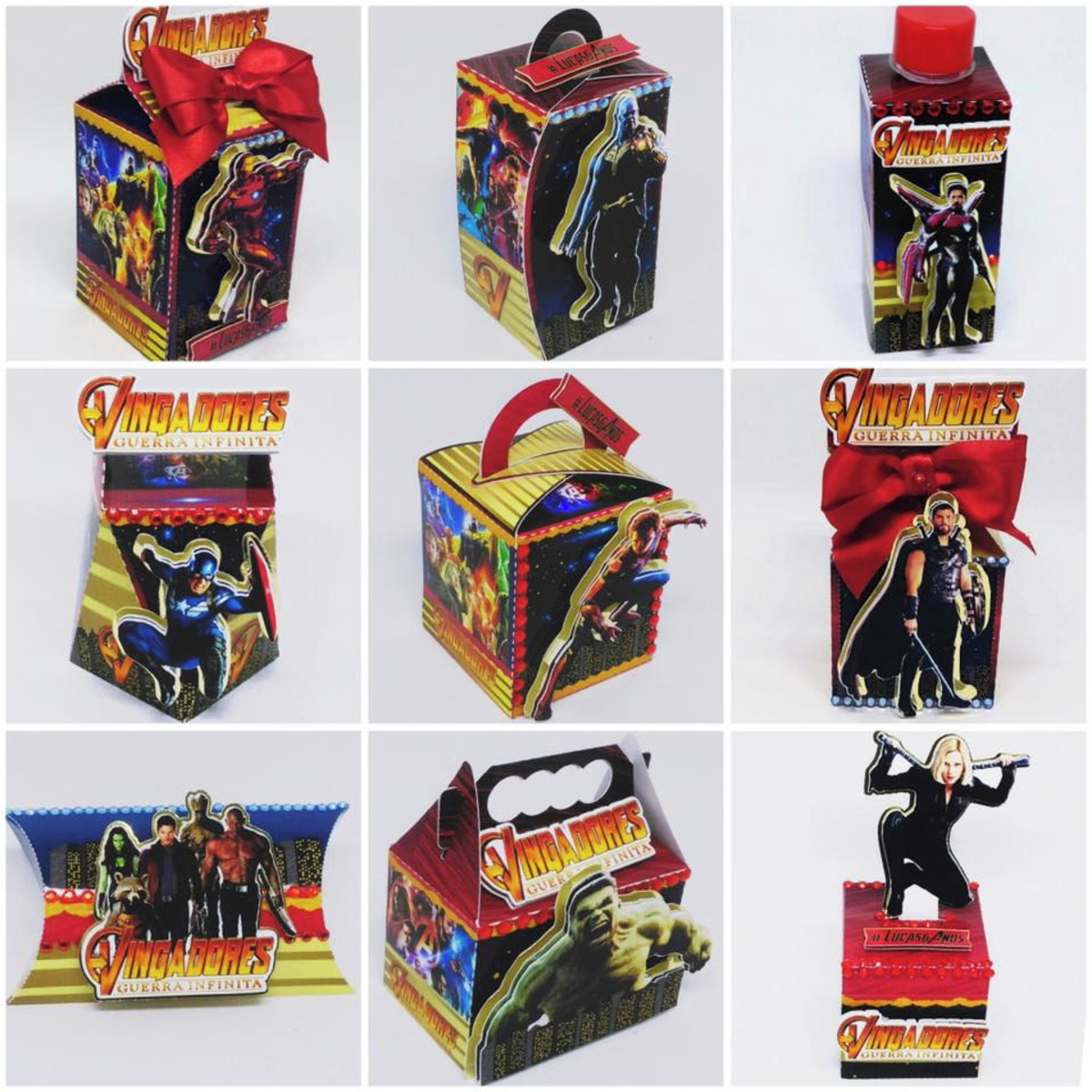 Vingadores - Kits Digitais para Festas Studio e pdf - Imagem 2