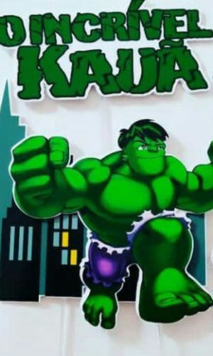 X7 - ARQUIVO TOPPER HULK CUTE - STUDIO