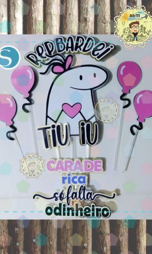 004xx - Arquivo Topo de Bolo Flork Camadas - Studio