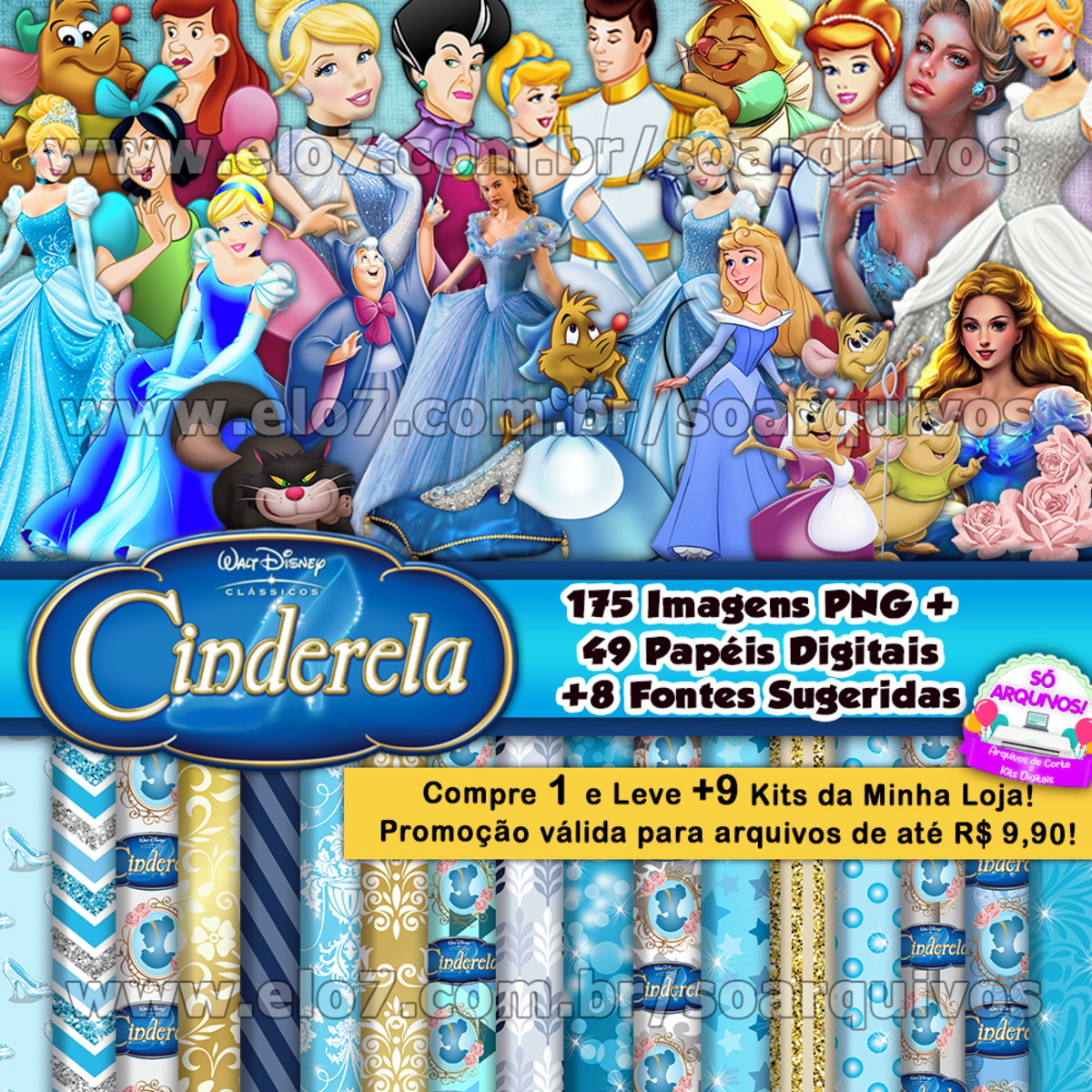 Kit Digital Cinderela