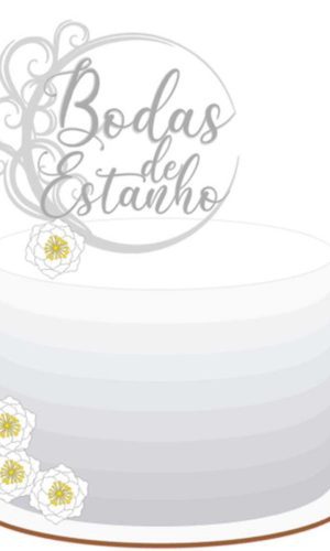 +20 Arquivos p/ Topo de Bolo - Bodas Casamento