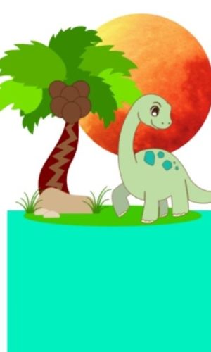 #2040 Arquivo corte Topo de Bolo Dinossauros CAMADAS STUDIO