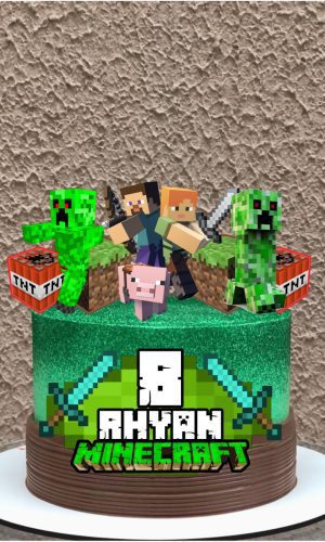 2 Arquivos - Studio - Topo de Bolo Minecraft 6