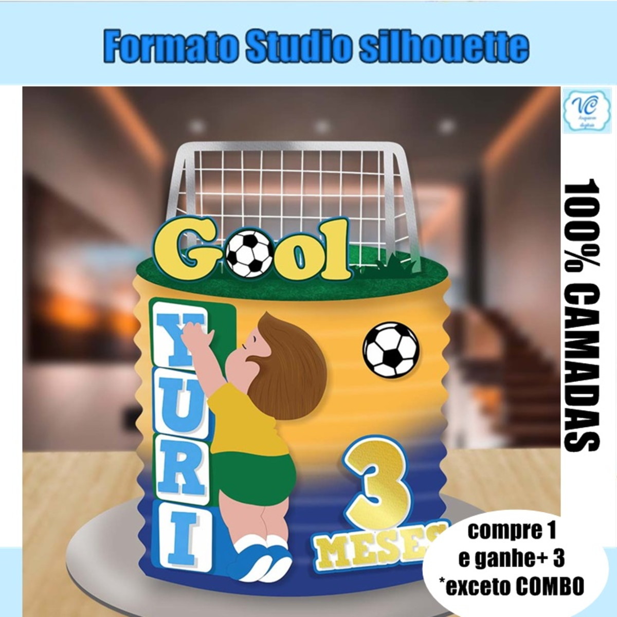 453- Arquivo de Corte Topo Copa do Mundo Bebe Menino