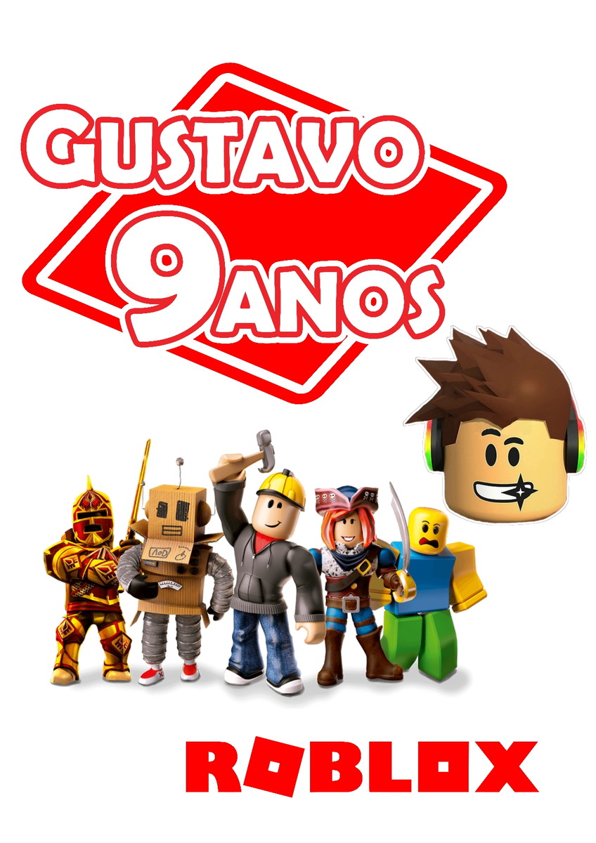 513 - Topo de Bolo Roblox