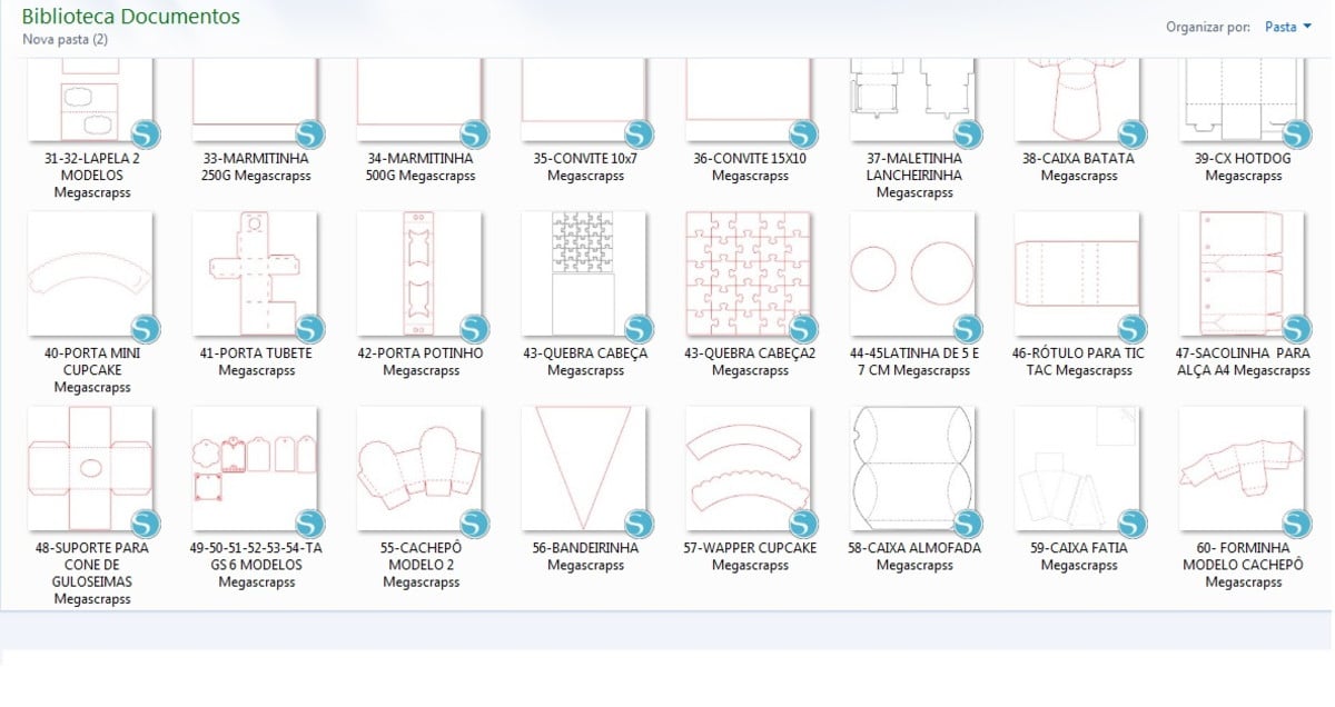 60 Moldes Limpos SILHOUETTE- Arquivo de Corte - Imagem 3