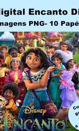 640- Kit Digital Encanto Disney
