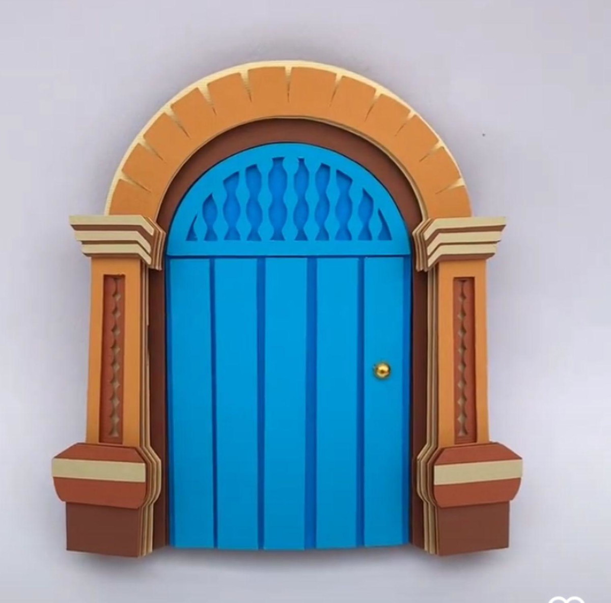 Topo Porta Encanto em Camadas- Studio/+20kit Cod:7e - Imagem 2