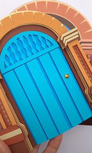 Topo Porta Encanto em Camadas- Studio/+20kit Cod:7e