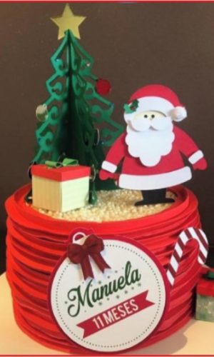 Arq corte topo de bolo natal-studio camadas