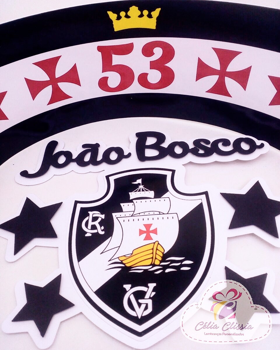 ARQUIRVO DE CORTE-TOPO DE BOLO-TOPO 001 - VASCO FUTEBOL