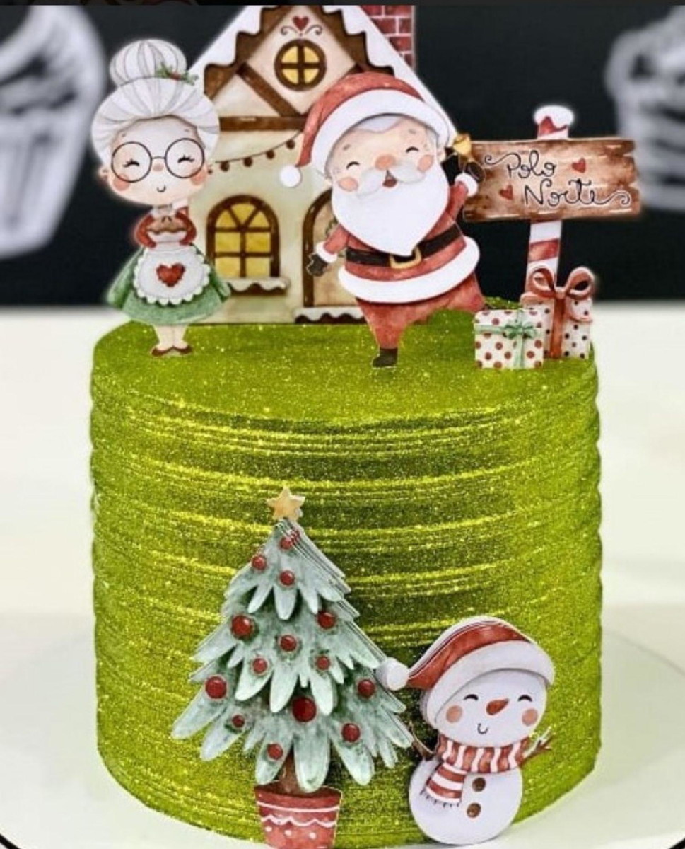 Arquivo Topo Deve Natal Aquarela/+20kits Grátis Cod:2434