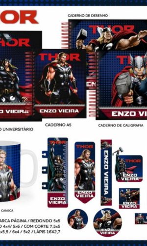 Arquivo Combo Volta as Aulas Thor PDF PNG