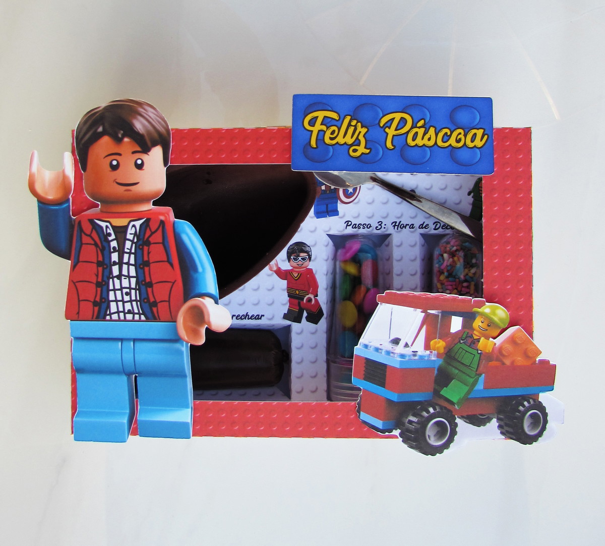 Arquivo Corte - Kit Confeiteiro Lego