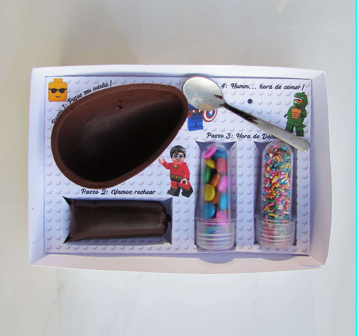 Arquivo Corte - Kit Confeiteiro Lego - Imagem 3