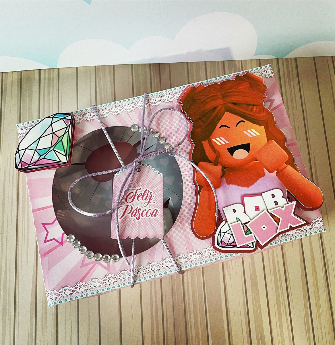 Arquivo Corte - Kit Confeiteiro Roblox Menina - Imagem 4