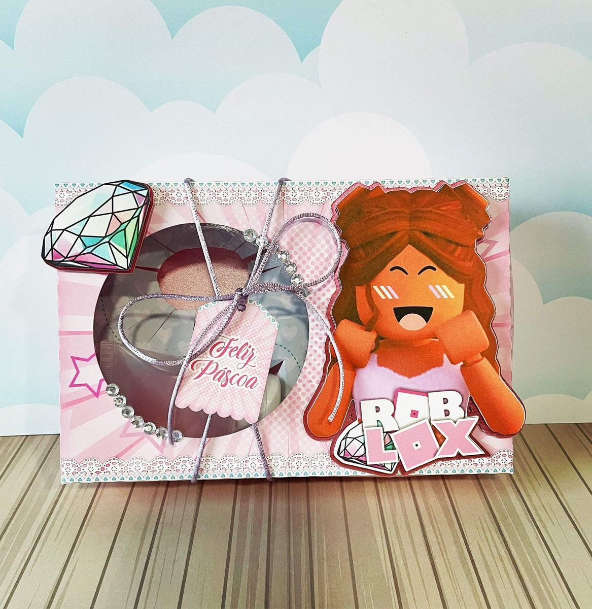 Arquivo Corte - Kit Confeiteiro Roblox Menina - Imagem 2