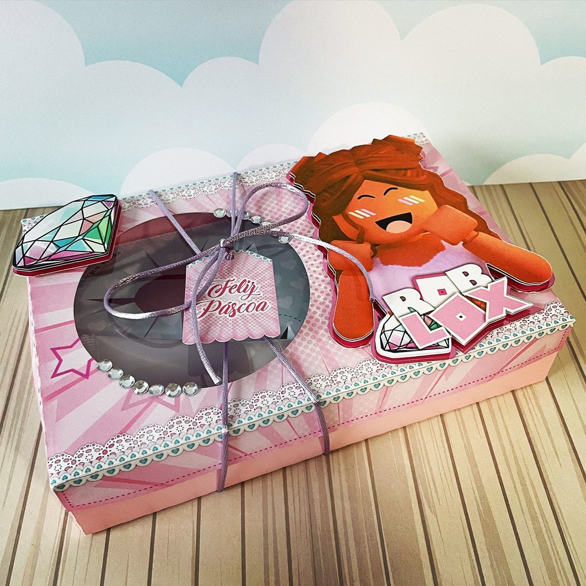 Arquivo Corte - Kit Confeiteiro Roblox Menina - Imagem 5