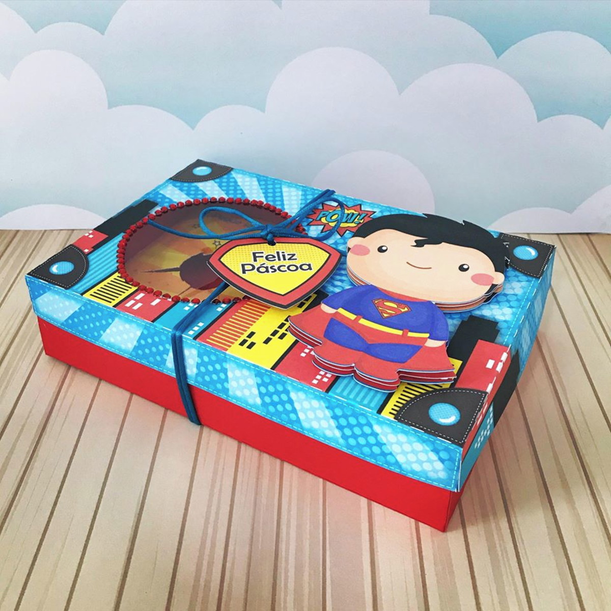 Arquivo Corte - Kit Confeiteiro Super Man Cute - Imagem 2
