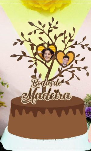 Arquivo Corte -topo bodas de madeira 5 anos-STUDIO