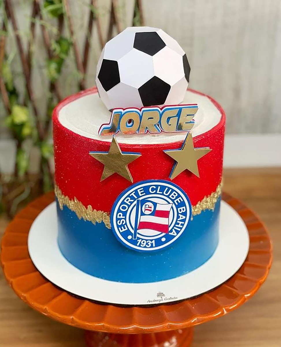 Arquivo Corte: Topo de Bolo Bahia + Bola 3d 004