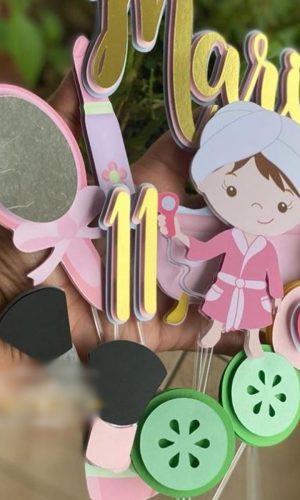 Arquivo Corte Topo de Bolo Spa Cute