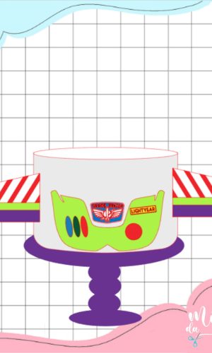 Arquivo Corte: Topo de Bolo Toy Story Cute 006