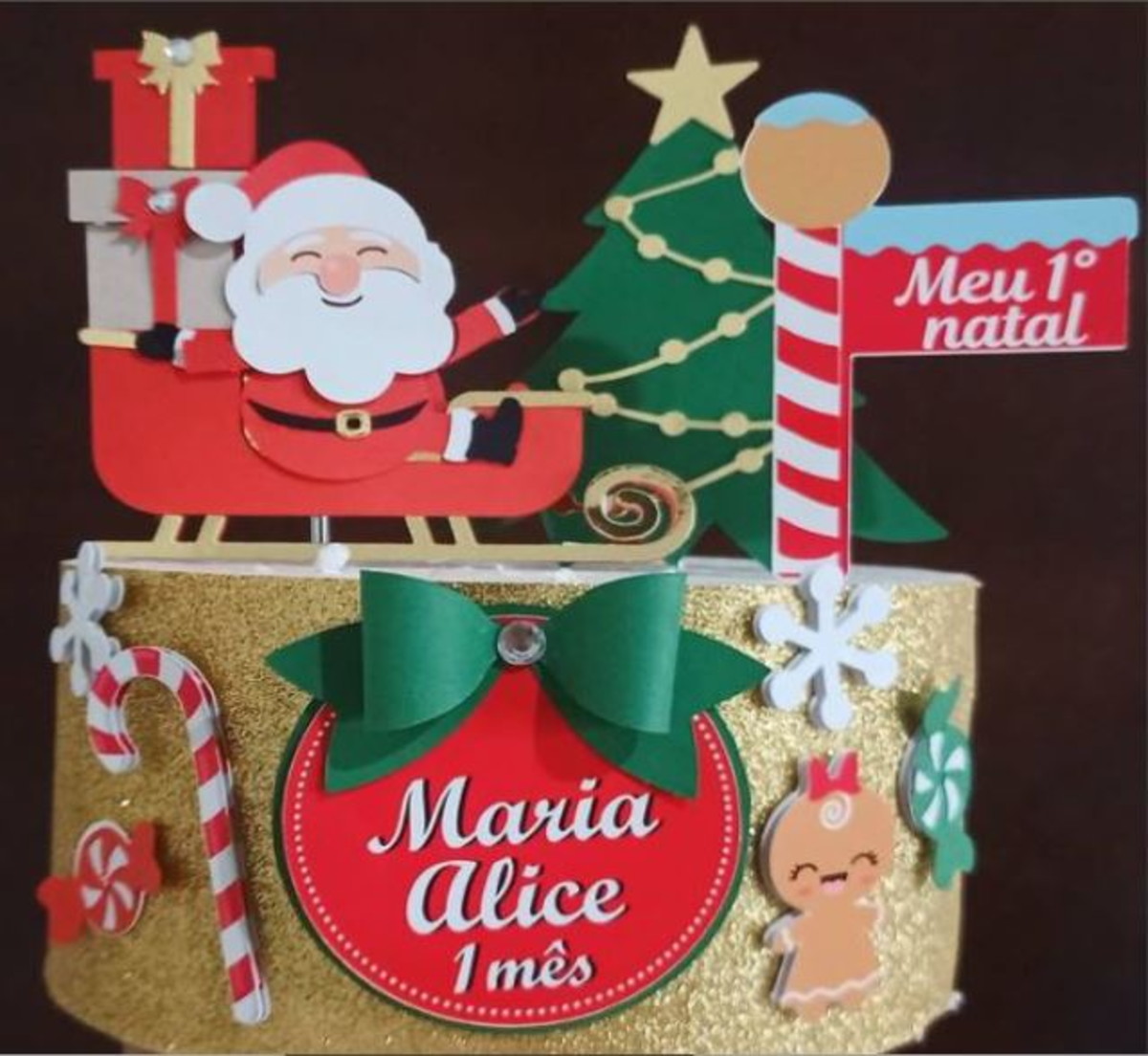 Arquivo Corte - Topo Natal em camadas 2-COD.217 - Imagem 3