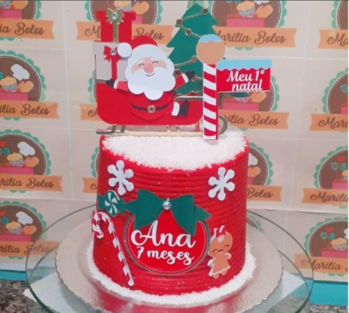 Arquivo Corte - Topo Natal em camadas 2-COD.217 - Imagem 2