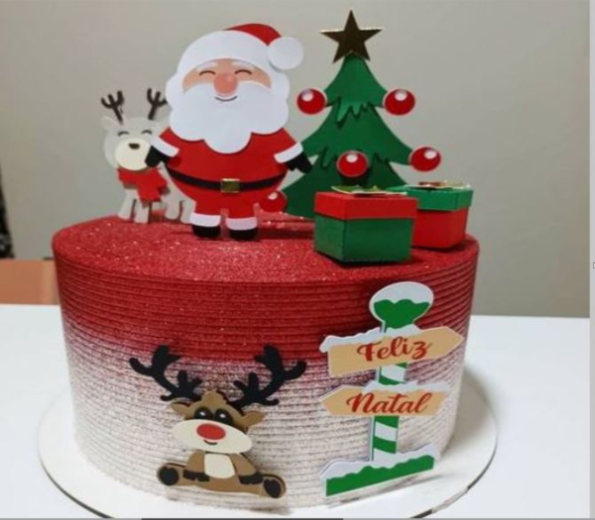 Arquivo Corte - Topo Natal em Camadas 3-COD.221 - Imagem 2