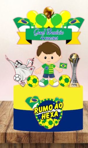 Arquivo Corte - Topo Seleção Brasileira Menino -cod-716