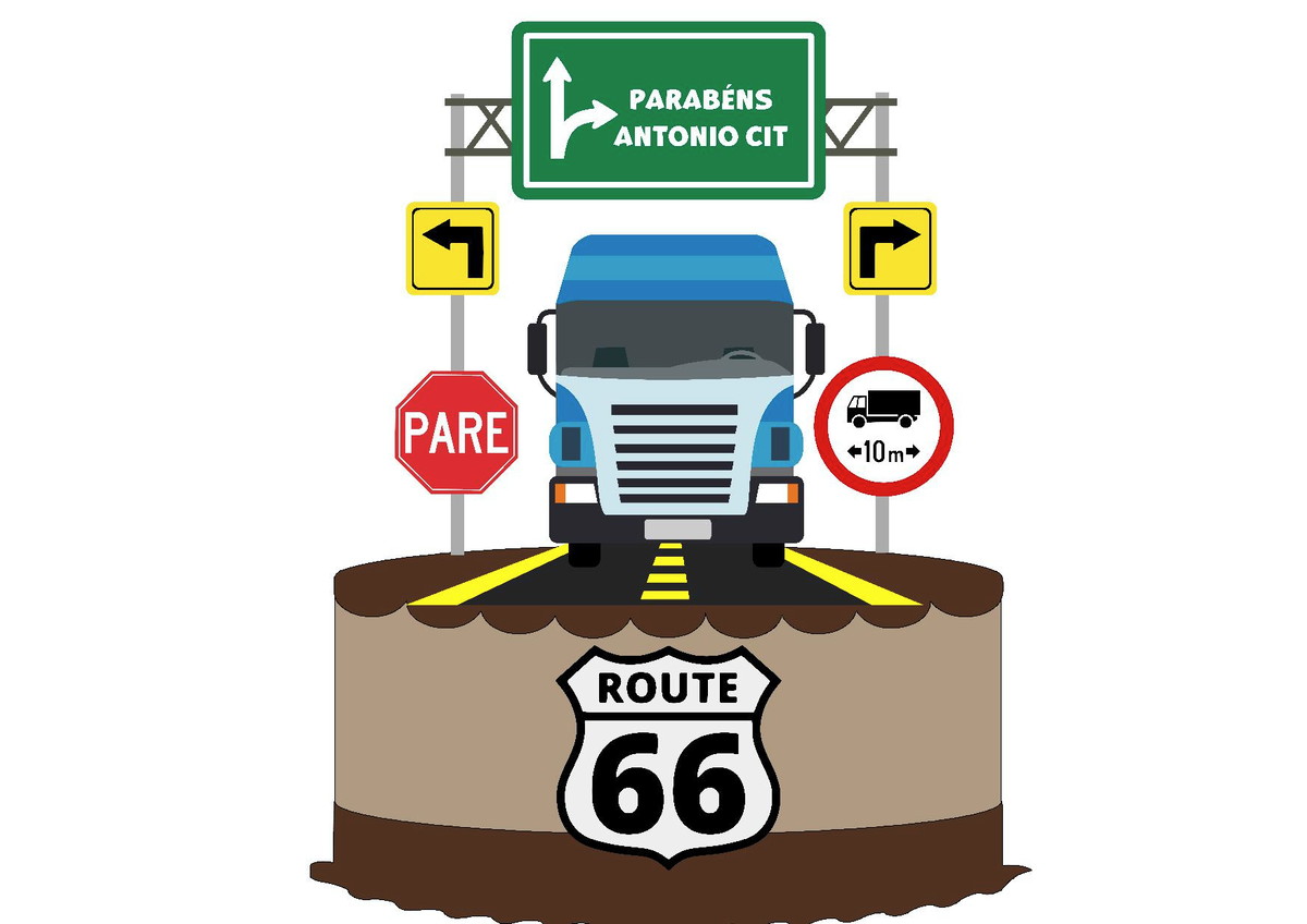 Kit com 5 arquivos de corte 01-CAMINHÃO TOPO EM CAMADAS