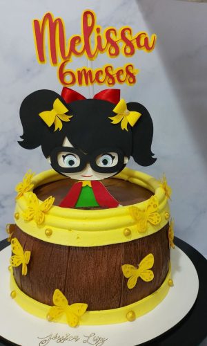 Kit c/5 arquivos de corte : 01-CHIQUINHA TOPO DE BOLO CAMADA