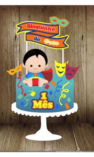 Kit com 5 arquivos de corte: 22-CARNAVAL TOPO (CAMADAS)