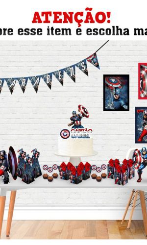 Arquivo de corte Capitão America e Pdf