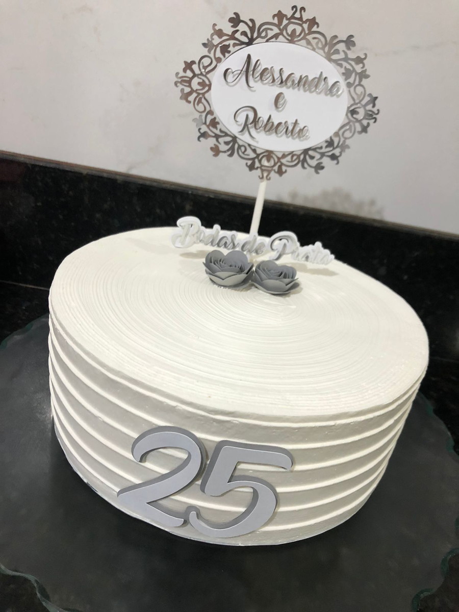 Arquivo de corte Bodas de Prata 25 anos