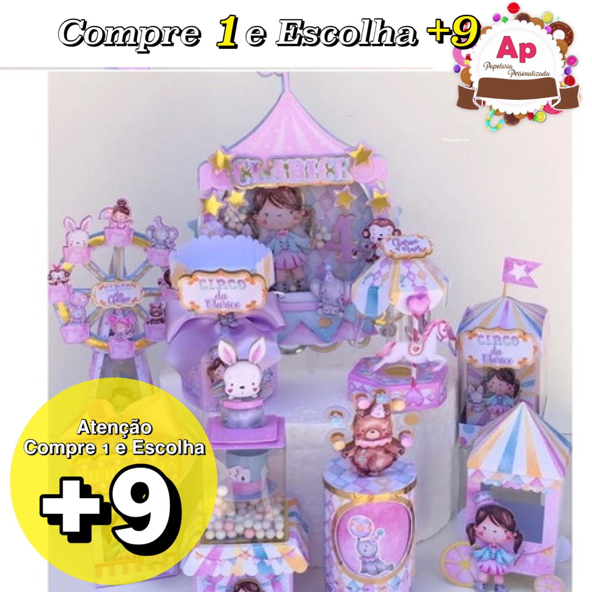 Arquivo de Corte Circo Rosa Aquarela 1c72baa - Studio
