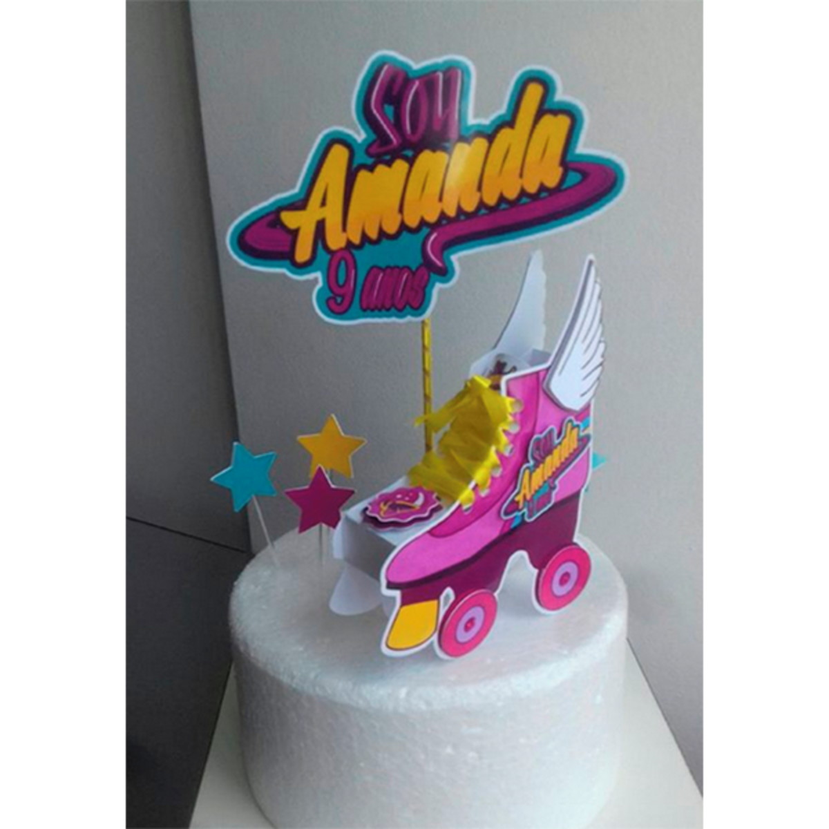 Arquivo de Corte Digital Topo de Bolo Soy Luna 1 + BRINDE