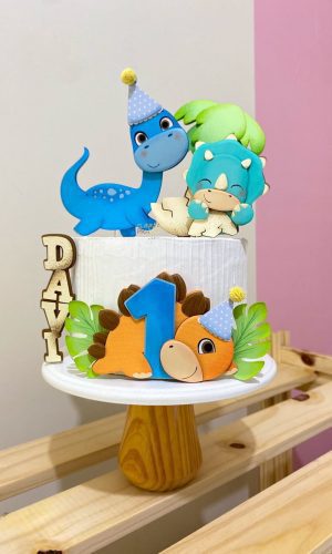 Arquivo de Corte -topo Dinossauro Cute -studio