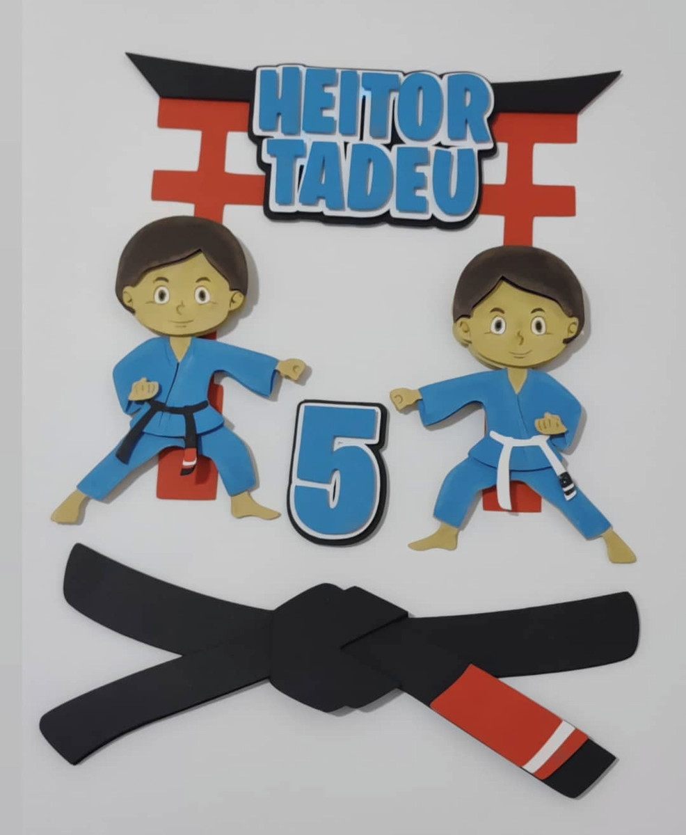 Arquivo De Corte Em Camadas Topo De Bolo Jiu-jitsu