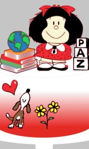 Arquivo De Corte Em Camadas Topo De Bolo Mafalda