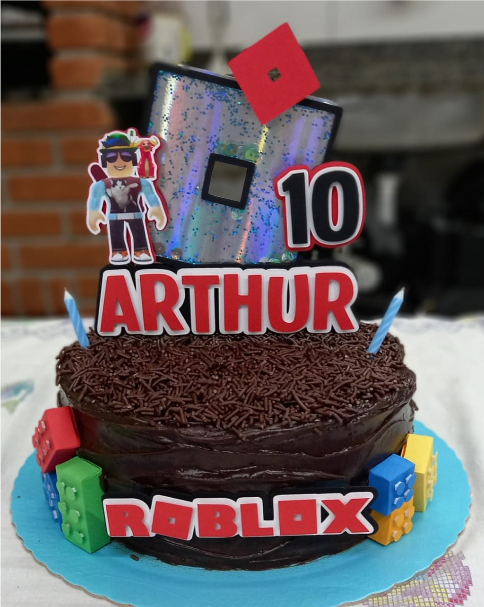 Arquivo de Corte em Camadas Topo de Bolo Shaker Roblox