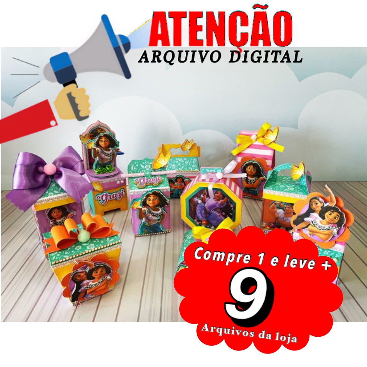 Arquivo De Corte - Encanto 08 (19b9032) - Imagem 5