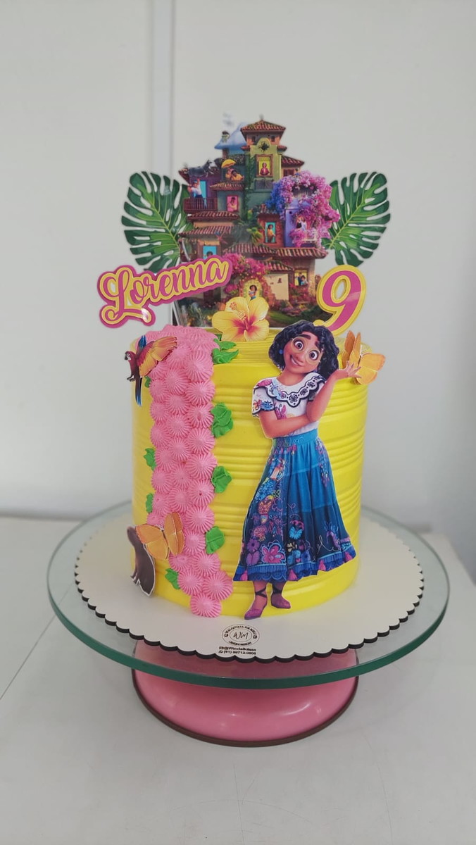 Arquivo de Corte Encanto Topo de Bolo - Studio e PDF